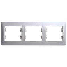 Рамка 3п Schneider Electric GLOSSA GSL000603