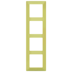 Рамка 4п Legrand Valena Life 754084, лайм