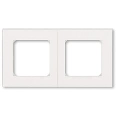 Рамка 2п ABB Levit 2CHH015020A6068, жемчуг/ледяной