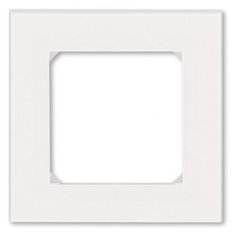 Рамка 1п ABB Levit 2CHH015010A6068, жемчуг/ледяной