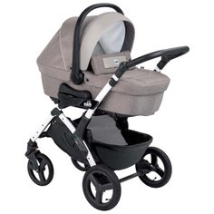 Универсальная коляска CAM Dinamico Up Smart (3 в 1) 841/white, цвет шасси: белый