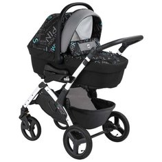 Универсальная коляска CAM Dinamico Up Smart (3 в 1) 843/white, цвет шасси: белый