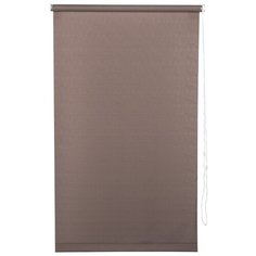 Рулонная штора Inspire Шантунг (коричневый), 80х160 см