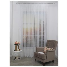 Тюль Amore Mio RR 01 UT на ленте 270 см белый