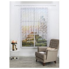 Тюль Amore Mio RR BL Арка 8872 на ленте 170 см белый