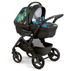 Универсальная коляска CAM Dinamico Up Smart (3 в 1) 845/black, цвет шасси: черный