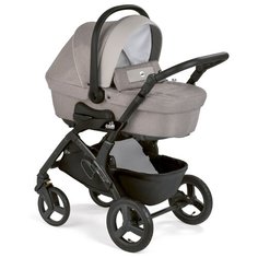 Универсальная коляска CAM Dinamico Up Smart (3 в 1) 841/black, цвет шасси: черный