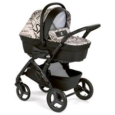 Универсальная коляска CAM Dinamico Up Smart (3 в 1) 844/black, цвет шасси: черный