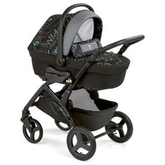 Универсальная коляска CAM Dinamico Up Smart (3 в 1) 843/black, цвет шасси: черный