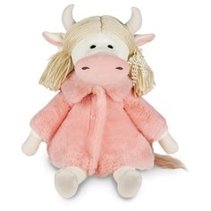 Мягкая игрушка Maxitoys Коровка Варвара в розовой шубке 27 см