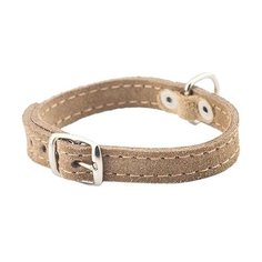 Ошейник Дарэлл Стандарт замша (010015) 34-42 см бежевый