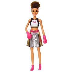 Кукла Barbie Боксер брюнетка, GJL64