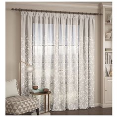 Тюль ARCO DORO IE 107 на ленте 260 см белый