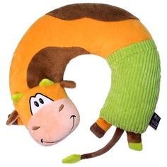 Подушка для шеи BUDI BASA collection Бычок Тиль, желтый/зеленый