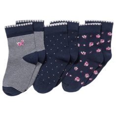 Носки artie комплект 3 пары размер 17-18, синий