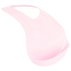 Ням-Ням Нагрудник пластиковый, 1 шт., расцветка: розовый