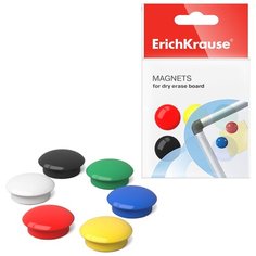 Магниты для доски ErichKrause 22460 разноцветный