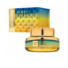 Farmstay Gold Collagen Nourishing Cream Питательный крем для лица с золотом и коллагеном, 55 мл