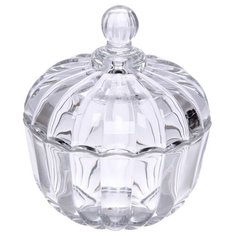 Сахарница Green apple Ажур 8,5*10 см прозрачная