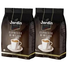 Кофе в зернах Jardin Espresso di Milano, арабика, 2 уп. по 1000 г