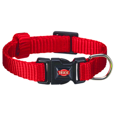 Ошейник TRIXIE Premium L-XL 40-65 см красный/черный