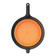 Дуршлаг FISKARS FF 1027304 черный/оранжевый