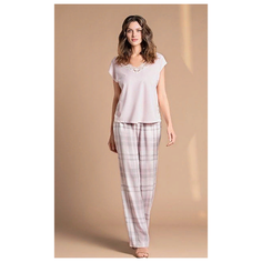 Пижама Laete размер M(46) персиковый горох