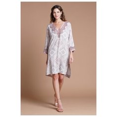 Сорочка Laete размер S(44) розовый/серый