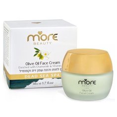 More Beauty Olive Oil Face Cream Крем для лица увлажняющий с оливковым маслом, ромашкой и витаминами С и Е, 50 мл