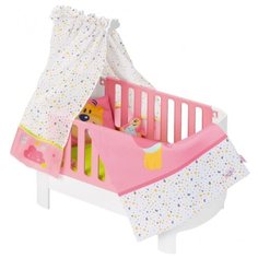 Zapf Creation Кроватка Baby Born (827420) белый/розовый