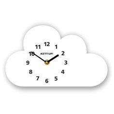 Часы настенные кварцевые KETT-UP Облачко белый