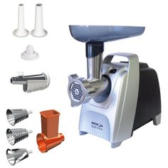 Мясорубка Аксион М 62.02 черный/серебристый