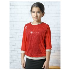 Свитшот Nota Bene размер 152, красный