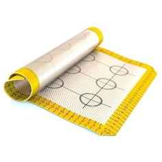 Коврик для раскатки теста FidgetGo силиконовый, 40 X 30 см (40х30 см)