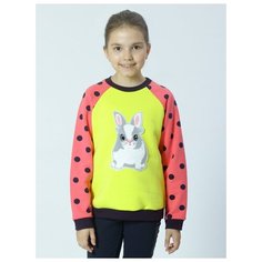 Свитшот Nota Bene размер 122, желтый