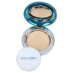 Enough пудра компактная с коллагеном увлажняющая Collagen Premium Hydro Two Way Cake SPF50+/PA++ №13 Light Beige