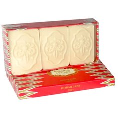 Мыло кусковое Новая Заря Красная Москва, 125 г, 3 шт.