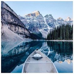 Molly Картина по номерам "Вдоль скалистых гор" 30х30 см (KH0687)