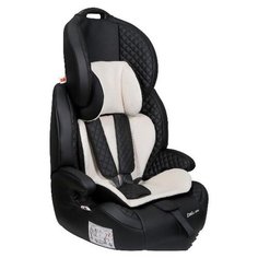 Автокресло группа 1/2/3 (9-36 кг) Little Car Ally (ромб), черный