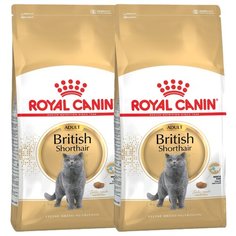 Корм для кошек Royal Canin Британская короткошерстная 2шт. х 2 кг