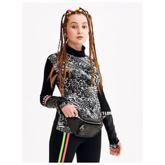 Водолазка Nota Bene размер 122, белый/черный