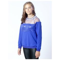 Свитшот Nota Bene размер 164, васильковый