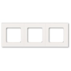 Рамка 3п ABB Levit 2CHH015030A6068, жемчуг/ледяной