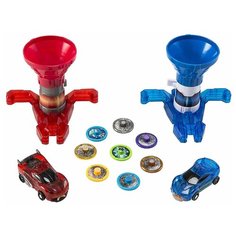 Трансформер РОСМЭН Дикие Скричеры. Линейка 1. Двойной набор (37901) красный/синий