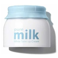 The Saem Pure Milk White Tone Up Cream Крем осветляющий для лица, 50 мл