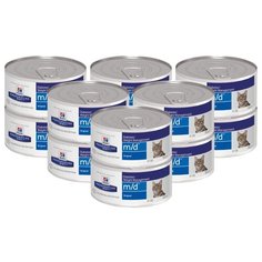 Корм для кошек Hills Prescription Diet при сахарном диабете 12шт. х 156 г (паштет)