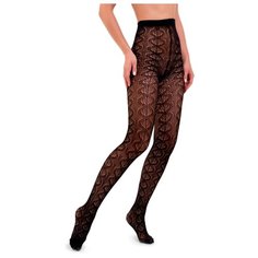 Колготки Trasparenze Pizzo 80 den, размер 3, nero (черный)