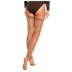 Чулки Trasparenze Gocce Di Luna 15 den, размер 3/4, dore (бежевый)