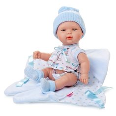 Кукла Berjuan Baby Smile с голубым конвертом, 30 см, 493