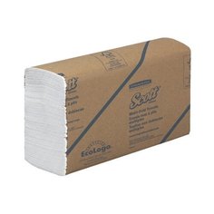Полотенца бумажные Scott MultiFold белые однослойные 3749 250 лист.